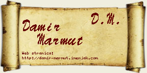 Damir Marmut vizit kartica